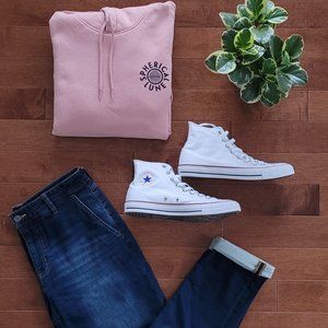 Frank And Oak Slim Fit Jean in Navy